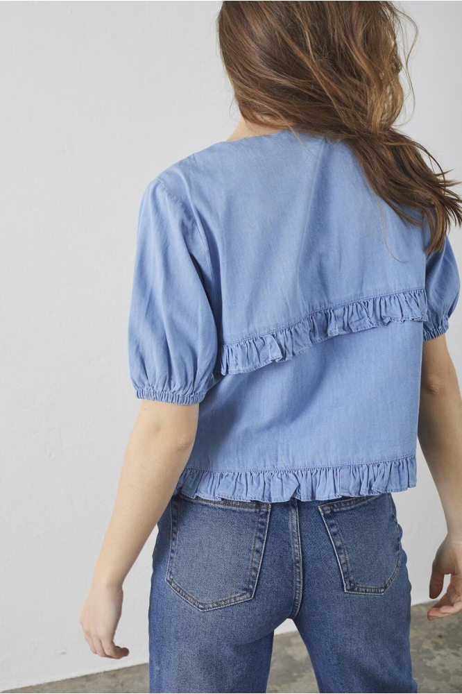 INUSA TIE 18481 L BLUE WASH
